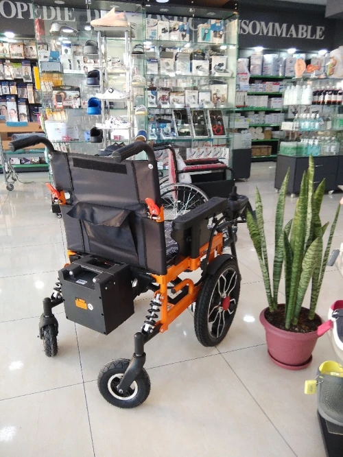 Fauteuil Roulant Electrique Pliable Léger كرسي متحرك كهربائي