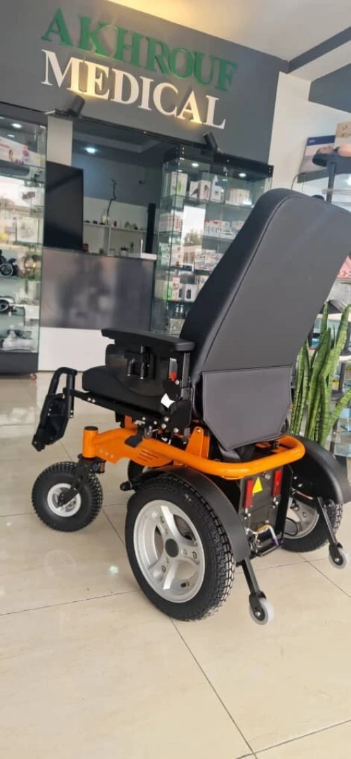 Fauteuil Roulant Électrique Puissant, Confortable, Siège auto