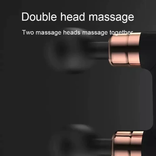 PISTOLET DE MASSAGE RECTANGULAIRE À DOUBLE TÊTE 