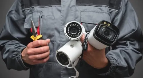 installation de tous types d'interphone visiophone, contrôle d'accès et caméra de surveillance