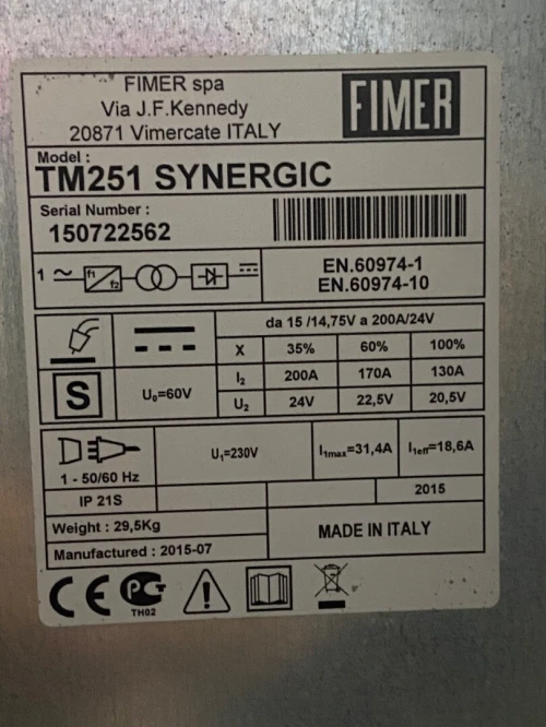 Poste a souder mig-mag  