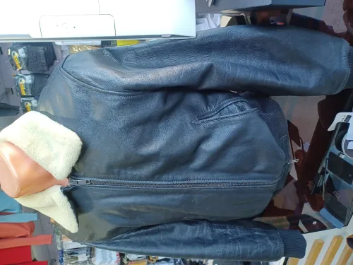 Veste cuire original marque zara