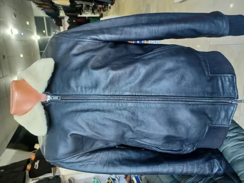 Veste cuire original marque zara
