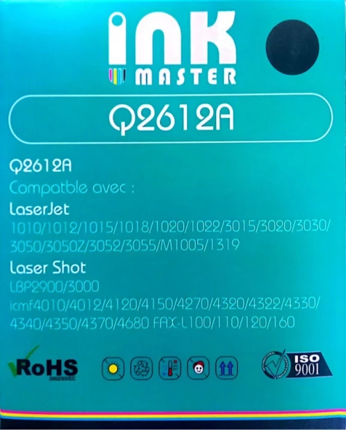 Toner Compatible HP Q2612A (12A) / Canon FX10 Premium