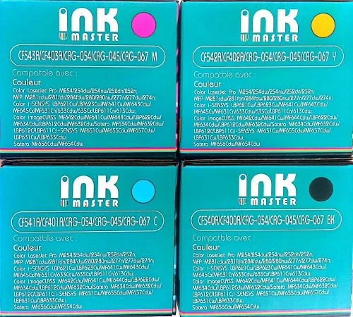 Toner Compatible Premium CF540A / CRG-054 / CRG-045 BK