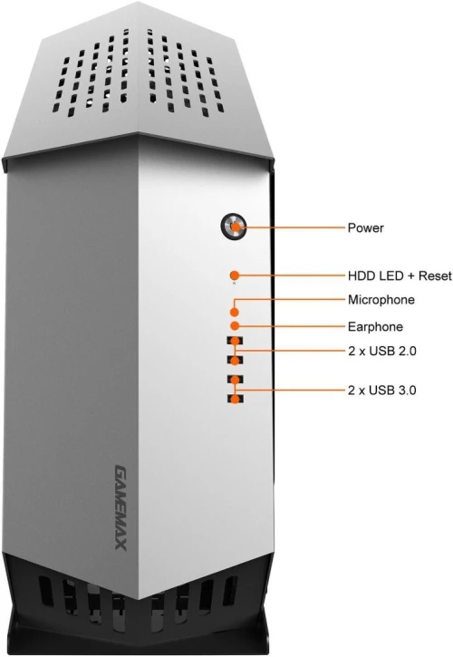 Boîtier GAMEMAX AUTOBOT RGB Neuf | Design Gamer | Livraison 58 wilayas