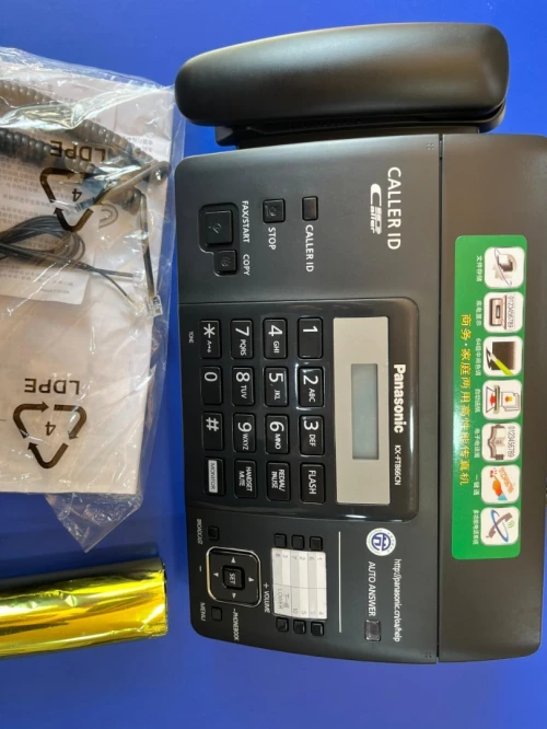 Fax Panasonic KX-FT 866CN avec répondeur et coupe papier automatique