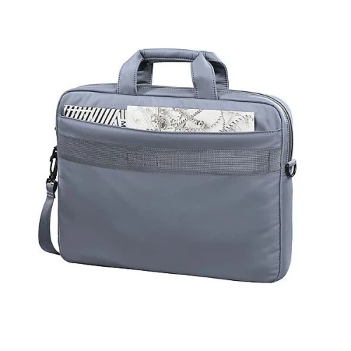 Cartable pour ordinateur portable 15,6" Hama Toronto , jusqu'à 40 cm (15,6"), gris / bleu