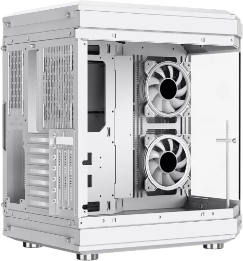 Boîtier GAMEMAX HYPE WHITE Boîtier PC Gaming Blanc RGB Mid-Tower ATX Neuf