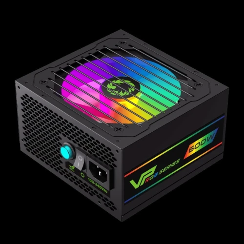 Alimentation PC GAMEMAX VP-600-RGB-M - 600W Semi-Modulaire - Certifié 80+ Bronze