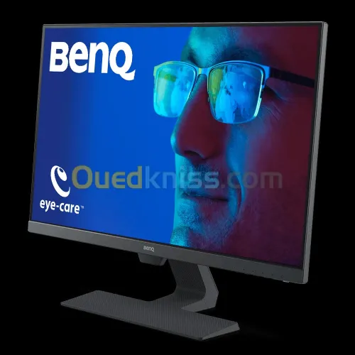 Ecran BenQ GL2780 27 pouces en FHD avec 75Hz/dalle TN 16:9ème/1ms/HDMI/DisplayPort/VGA/DVI-D/sortie 