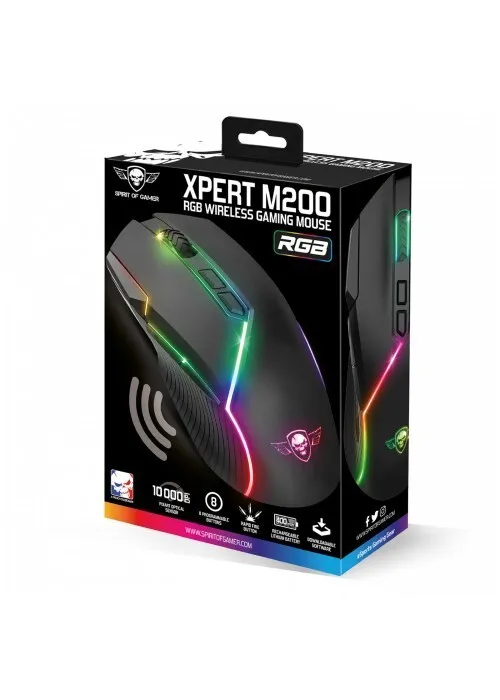 SPIRIT OF GAMER XPERT M200 SOURIS SANS FIL RGB