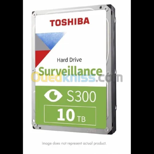 Disque Dur TOSHIBA S300 Surveillance  10TB  Neuf | Livraison nationale