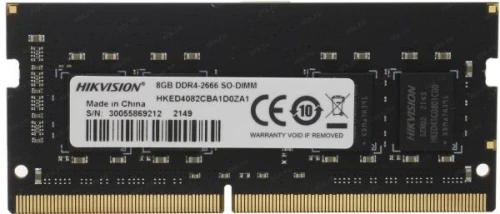 HIKVISION DDR4 8 Go 3200 MHz SODIMM HIKVISION S1