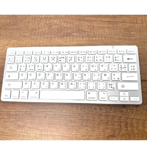 HAVIT KB221WB CLAVIER SANS FIL 2.4G+BLEUTOUTH