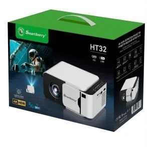 Vidéoprojecteur Smartbarry HT32 Smart TV 4K HDR & WiFi 5G Neuf