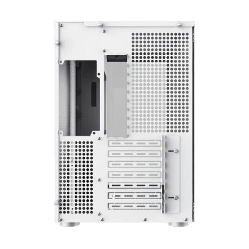 Boîtier PC Gaming GAMEMAX Infinity WH - Blanc, Verre Trempé, RGB, USB-C