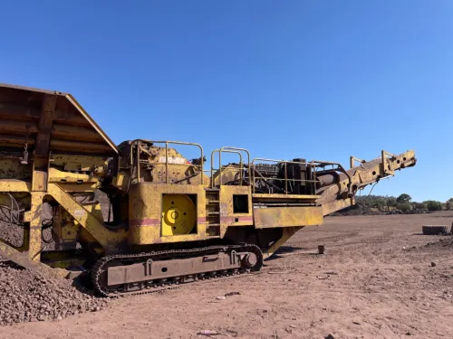 Concasseur mobile percussions metso 