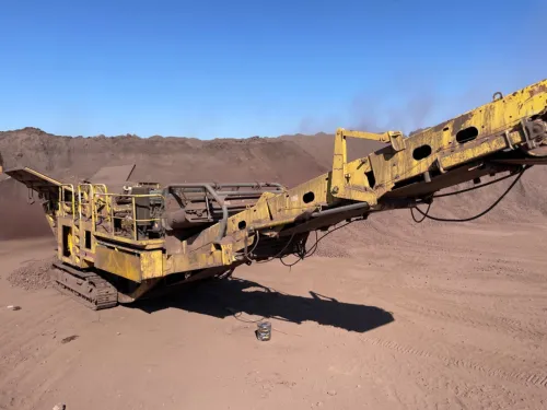 Concasseur mobile percussions metso 