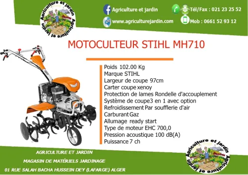 Motoculteur STIHL  MH170