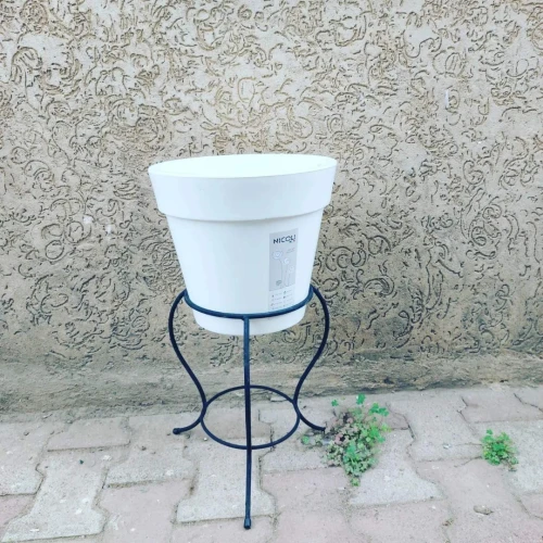 Support pot métallique 