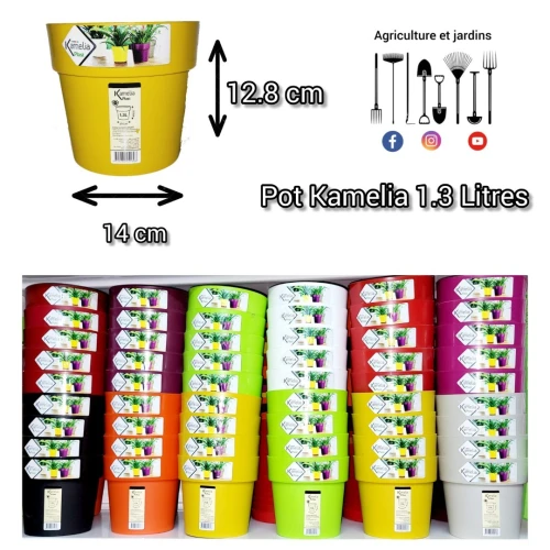 Pot en plastique Kamelia