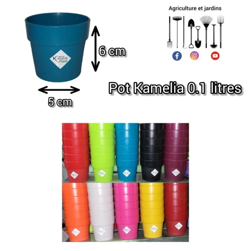 Pot en plastique Kamelia