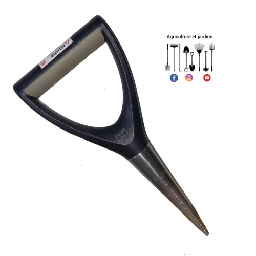 Outils Bellota : griffe, transplantoir, plantoir et serfouette 