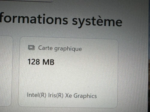 THINKPAD X1 Carbon GEN11 i7 32gb 1to nvme