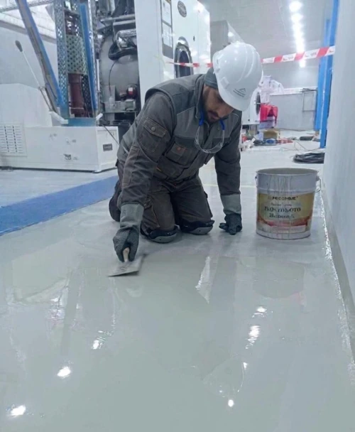 Epoxy et résine (revêtements de sol)