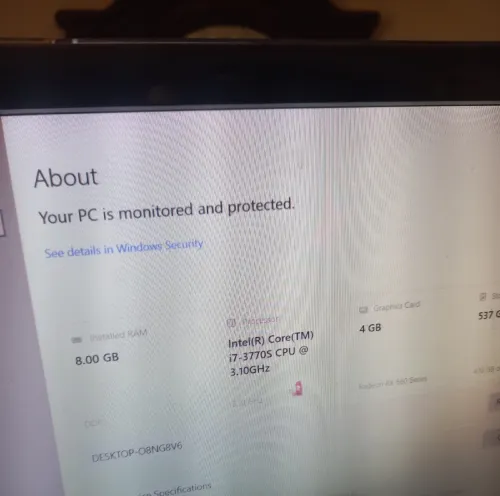 Desktop pc