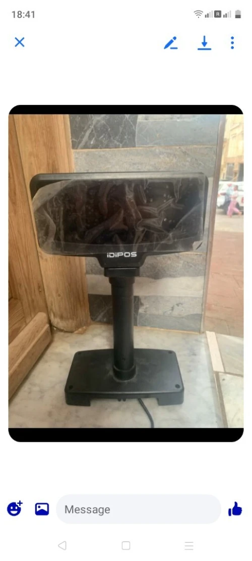 Ecran client POS iDiPOS USB Customer Display