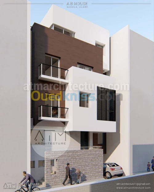 Études et Suivi, Conception architecturale des projets, Architecte agréé