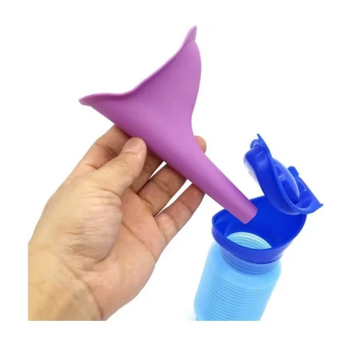 Urinoir De Voyage, Portable, Réutilisable Et Rétractable Pour Les urgences En Camping