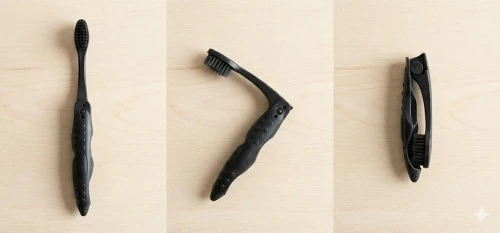 Brosse à dents pliante et compacte idéale pour les voyages