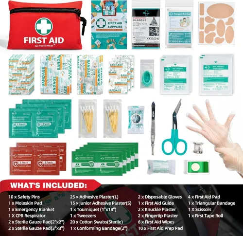 Kit de Premiers Secours 110 Pièces