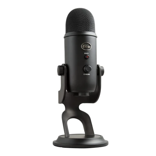 Microphone Blue Yeti Noir Pour Jeux, Streaming, Podcast, USB Qualité Studio