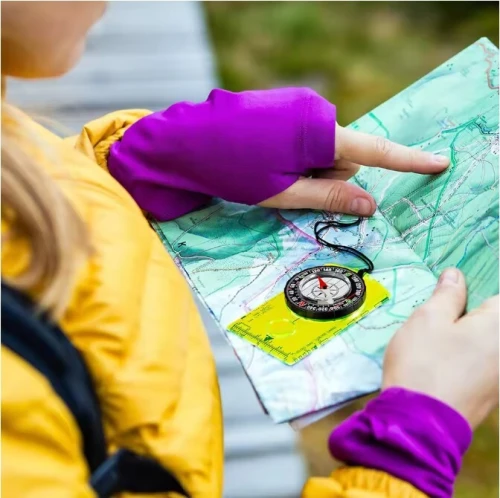 Boussole D'orientation Avancée Pour La Randonnée, Le camping Et Le Trekking