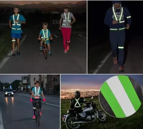Gilet De Sécurité Réfléchissant Réglable Et Elastique Ultra Résistant