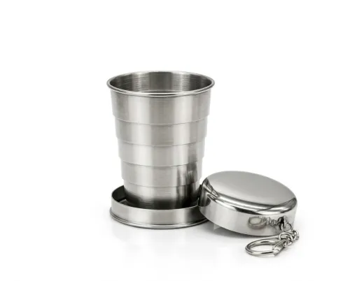 Tasse pliable compacte en acier inoxydable Ultra Compacte - 75ml