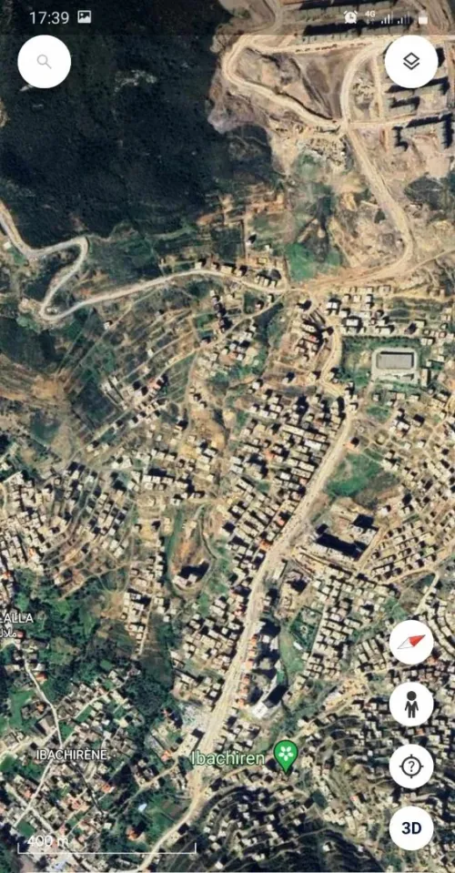 Vente Terrain Béjaïa Oued ghir