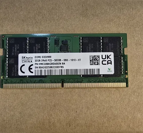 Ram DDR5 32GB 5600Hz SK hynix