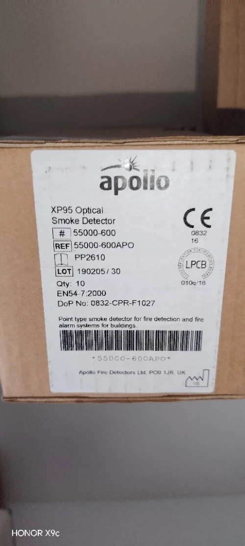 Apollo anti-incendie détecteur de fumée