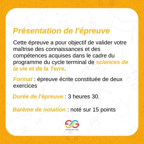 Cours de soutiens SVT programme français (Première/Terminale)