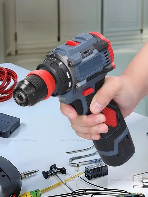 16.8V 2 in 1 drill electric 45Nm multi visseuses, perceuse Brushless