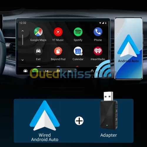 Carplay Android auto sans fil 