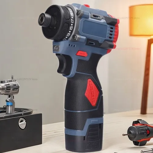 16.8V 2 in 1 drill electric 45Nm multi visseuses, perceuse Brushless