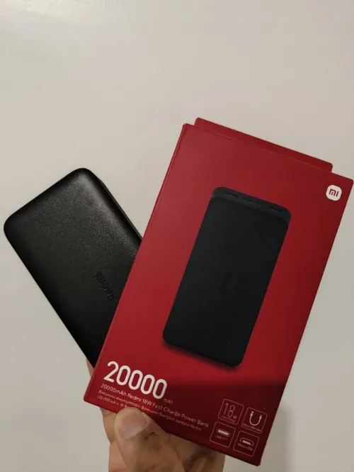 Power bank xiaomi 20.000 mah fast charge