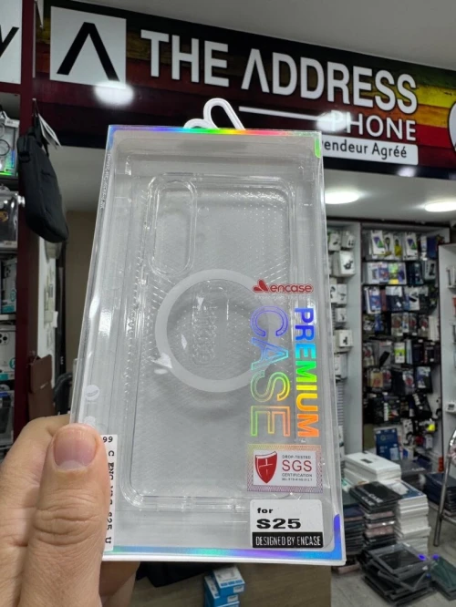 Coque MagSafe Samsung encase  S25 ultra  S25 plus S25