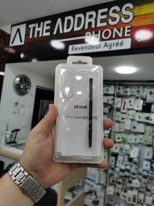 Coque Antichoc Samsung Zfold 6/7en crystal avec pen